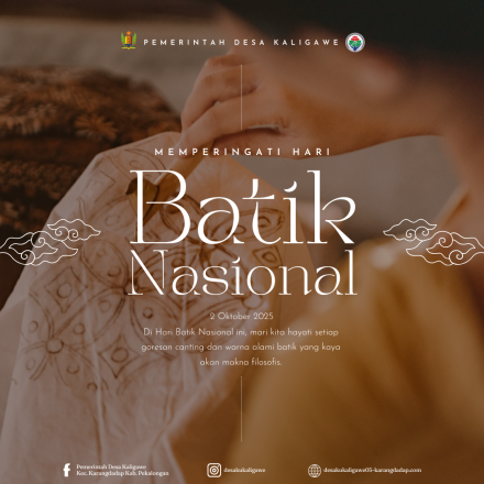 Selamat Memperingati Hari Batik Nasional